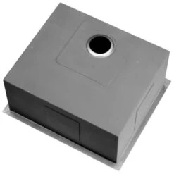 Nesta 23" Undermount Single Basin 16 Gauge Stainless Steel Kitchen Sink With Basin Rack And Basket Strainer -Bathroom Sales Store ruvati rvh7100 alternate image 498