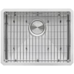 Gravena 21" Undermount Single Basin Stainless Steel Bar Sink With Basin Rack And Basket Strainer -Bathroom Sales Store ruvati rvh7121 alternate image 583