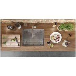 Gravena 21" Undermount Single Basin Stainless Steel Bar Sink With Basin Rack And Basket Strainer -Bathroom Sales Store ruvati rvh7121 alternate image 588