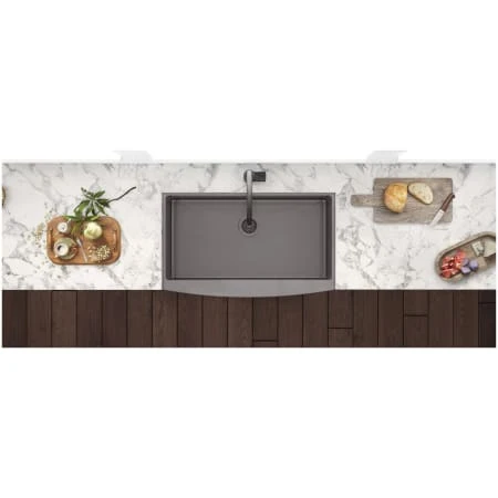 Terraza 30" Farmhouse Apron-Front Single Basin Stainless Steel Kitchen Sink 9 Terraza 30" Farmhouse Apron-Front Single Basin Stainless Steel Kitchen Sink - Image 7