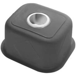 Parmi 13" Undermount Single Basin 16 Gauge Stainless Steel Kitchen Sink With Basin Rack And Basket Strainer -Bathroom Sales Store ruvati rvm4136 alternate image 1589