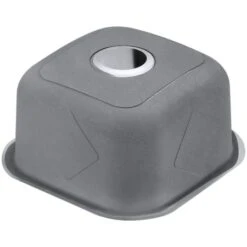 Parmi 16" Undermount Single Basin 16 Gauge Stainless Steel Kitchen Sink With Basin Rack And Basket Strainer 23 Parmi 16" Undermount Single Basin 16 Gauge Stainless Steel Kitchen Sink With Basin Rack And Basket Strainer -Bathroom Sales Store ruvati rvm4138 alternate image 1600