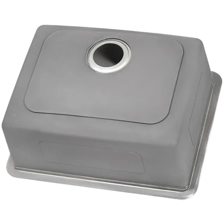 Modena 18" Undermount Single Basin Stainless Steel Bar Sink With Basin Rack And Basket Strainer 9 Modena 18" Undermount Single Basin Stainless Steel Bar Sink With Basin Rack And Basket Strainer - Image 7