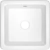 Shaker 18-1/8" Undermount Single Basin Fireclay Kitchen / Bar Sink