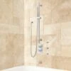 Hinson Thermostatic Shower System With Hand Shower - Rough In Included -Bathroom Sales Store signature hardware 414863 830653