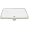 20-1/4" Rectangular Vitreous China Undermount Bathroom Sink With Overflow -Bathroom Sales Store signature hardware 416465 5129969