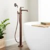 Cooper Freestanding Tub Filler With 1.8 GPM Hand Shower