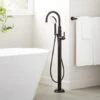 Greyfield Floor Mounted Tub Filler Faucet - Includes Hand Shower And Valve 1 Greyfield Floor Mounted Tub Filler Faucet - Includes Hand Shower And Valve -Bathroom Sales Store signature hardware 479612 5129969