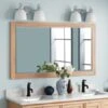 Fallbrook 31-1/2" X 56" Framed Bathroom Mirror