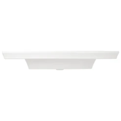 Olney 40" Vitreous China Wall Mounted Bathroom Sink With 3 Faucet Holes At 8" Centers And Overflow -Bathroom Sales Store signature hardware 937037 front view 18