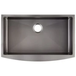 Atlas 33" Farmhouse Single Basin Stainless Steel Kitchen Sink -Bathroom Sales Store signature hardware 944649 33 alternate image 1606