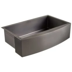 Atlas 33" Farmhouse Single Basin Stainless Steel Kitchen Sink -Bathroom Sales Store signature hardware 944649 33 alternate image 1610