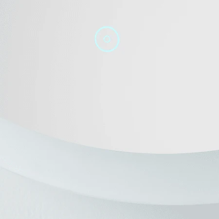 Morse 25" W X 25" H Round LED Lighted Frameless Bathroom Mirror 6 Morse 25" W X 25" H Round LED Lighted Frameless Bathroom Mirror - Image 4