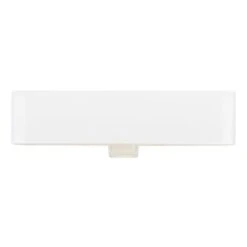 Hibiscus 20" Fireclay Vessel Bathroom Sink With 3 Faucet Holes At 8" Centers -Bathroom Sales Store signature hardware 948626 8 alternate image 1735