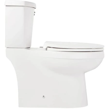 Bradenton 1.28 GPF Two-Piece Skirted Elongated Toilet With Right Hand Lever- ADA Compliant, Seat Included 4 Bradenton 1.28 GPF Two-Piece Skirted Elongated Toilet With Right Hand Lever- ADA Compliant, Seat Included - Image 2