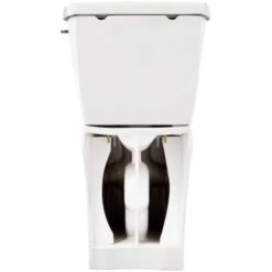 Bradenton 1.28 GPF Two-Piece Skirted Elongated Toilet With Right Hand Lever- ADA Compliant, Seat Included 11 Bradenton 1.28 GPF Two-Piece Skirted Elongated Toilet With Right Hand Lever- ADA Compliant, Seat Included -Bathroom Sales Store signature hardware 948800 r alternate image 470