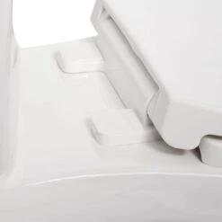 Bradenton 1.28 GPF Two-Piece Skirted Elongated Toilet With Right Hand Lever- ADA Compliant, Seat Included 15 Bradenton 1.28 GPF Two-Piece Skirted Elongated Toilet With Right Hand Lever- ADA Compliant, Seat Included -Bathroom Sales Store signature hardware 948800 r alternate image 474