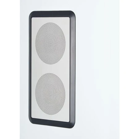 Seren 53-1/4" X 32" Lighted Frameless 3 Door Medicine Cabinet With Tunable LED And Wireless Speaker 14 Seren 53-1/4" X 32" Lighted Frameless 3 Door Medicine Cabinet With Tunable LED And Wireless Speaker - Image 12