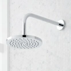 Vassor Tub And Shower Trim Package With Rain Shower Head And Tub Spout - Rough In Included -Bathroom Sales Store signature hardware 953801 alternate image 15