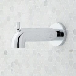 Vassor Tub And Shower Trim Package With Rain Shower Head And Tub Spout - Rough In Included -Bathroom Sales Store signature hardware 953801 alternate image 16