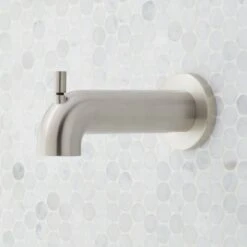 Vassor Tub And Shower Trim Package With Rain Shower Head And Tub Spout - Rough In Included -Bathroom Sales Store signature hardware 953801 alternate image 20