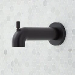 Vassor Tub And Shower Trim Package With Rain Shower Head And Tub Spout - Rough In Included -Bathroom Sales Store signature hardware 953801 alternate image 23