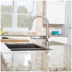 Neo 1.8 GPM Single Hole Pull Down Kitchen Faucet -Bathroom Sales Store speakman sbs 1042 alternate view 10