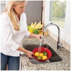 Neo 1.8 GPM Single Hole Pull Down Kitchen Faucet -Bathroom Sales Store speakman sbs 1042 alternate view 4