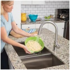 Neo 1.8 GPM Single Hole Pull Down Kitchen Faucet -Bathroom Sales Store speakman sbs 1042 alternate view 9