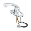 ChekPoint Deck Mounted Electronic Faucet With 4" Centers, Cast Spout, 2.2 GPM VR Aerator, Flexible Stainless Steel Hoses And AC/DC Control Module -Bathroom Sales Store t and s brass ec 3103