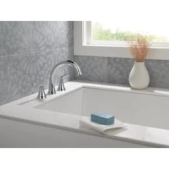 Delta Kayra Deck Mounted Roman Tub Filler -Bathroom Sales Store t2733 tub