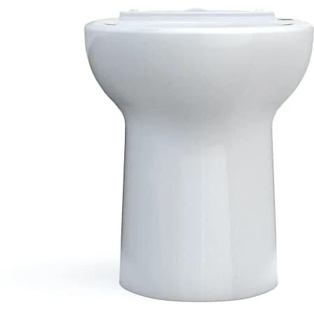 TOTO Drake Elongated Universal Height Toilet Bowl Only With CeFiONtect - Less Seat 6 TOTO Drake Elongated Universal Height Toilet Bowl Only With CeFiONtect - Less Seat - Image 4