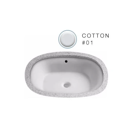 TOTO Maris 20-3/8" Undermount Bathroom Sink With Overflow And CeFiONtect Ceramic Glaze 3 TOTO Maris 20-3/8" Undermount Bathroom Sink With Overflow And CeFiONtect Ceramic Glaze