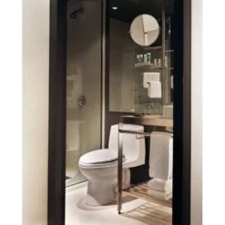 TOTO Ultimate One Piece Round 1.6 GPF Toilet With Gravity Flush System - Seat Included -Bathroom Sales Store toto ms853113 lifestyle 726