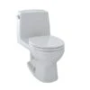 TOTO Ultimate One Piece Round 1.6 GPF Toilet With Gravity Flush System - Seat Included -Bathroom Sales Store toto ms85311311 1393963