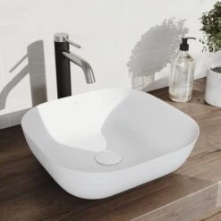 VIGO Lexington 1.2 GPM Vessel Single Hole Bathroom Faucet -Bathroom Sales Store vigo vg03028 alternate image 503