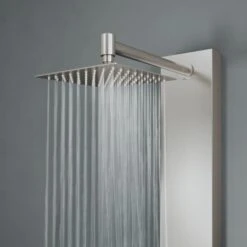 VIGO Kingsley Thermostatic Shower Panel With Shower Head, Hand Shower, Body Sprays, Shower Arm, Hose, And Valve Trim -Bathroom Sales Store vigo vg08012 alternate image 13