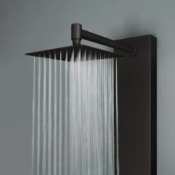 VIGO Kingsley Thermostatic Shower Panel With Shower Head, Hand Shower, Body Sprays, Shower Arm, Hose, And Valve Trim -Bathroom Sales Store vigo vg08012 alternate image 5