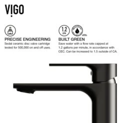 VIGO Brighton 19-11/16" Rectangular Concrete Vessel Bathroom Sink & Faucet 20 VIGO Brighton 19-11/16" Rectangular Concrete Vessel Bathroom Sink & Faucet -Bathroom Sales Store vigo vgt2031 alternate image 7 211