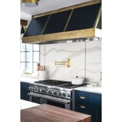 Traditional 1.75 GPM Wall Mounted Single Hole Pot Filler With Lever Handle 10 Traditional 1.75 GPM Wall Mounted Single Hole Pot Filler With Lever Handle -Bathroom Sales Store waterstone 3100 alternate image 3