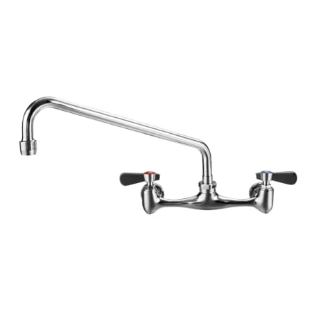 Noah Double Handle Wall Mounted Laundry Faucet With Metal Lever Handles 3 Noah Double Handle Wall Mounted Laundry Faucet With Metal Lever Handles