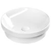 Fly 16-7/8" Circular Ceramic Drop In Or Vessel Bathroom Sink -Bathroom Sales Store ws bath collections fly 3041 wg 1539271
