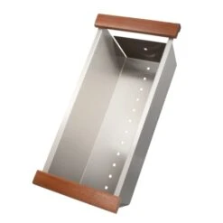 33" Undermount Single Basin Stainless Steel Kitchen Sink With Basin Rack, Basket Strainer, Colander, And Cutting Board -Bathroom Sales Store zline sls 33 alternate view 162