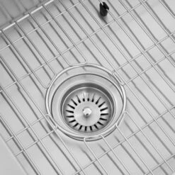 Garmisch 47" Undermount Single Basin Stainless Steel Kitchen Sink With Basket Strainer, Colander, And Cutting Board -Bathroom Sales Store zline sls 45 alternate view 151