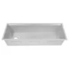 Garmisch 47" Undermount Single Basin Stainless Steel Kitchen Sink With Basket Strainer, Colander, And Cutting Board -Bathroom Sales Store zline sls 45s 7695734